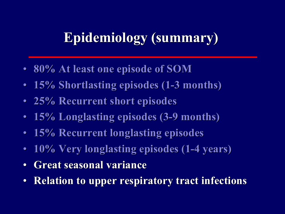 Epidemiology (summary) 3