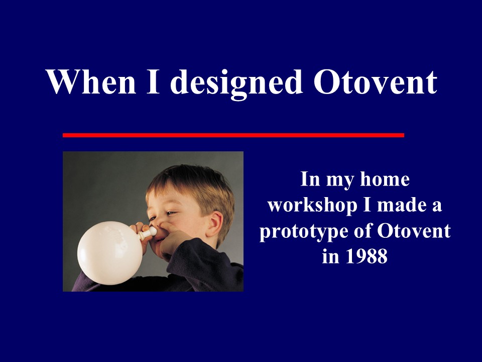 When I designed Otovent