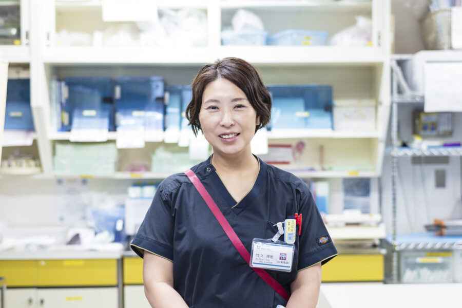 大分岡病院　竹中理恵さん
