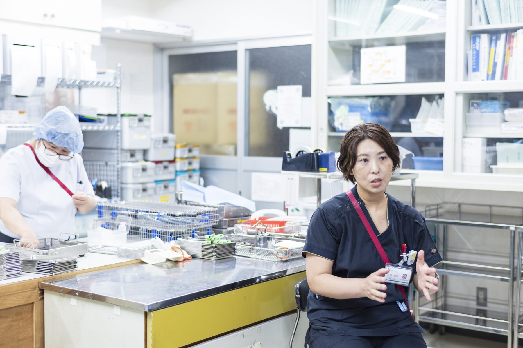 大分岡病院　竹中理恵さん